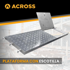 PLATAFORMA CON ESCOTILLA