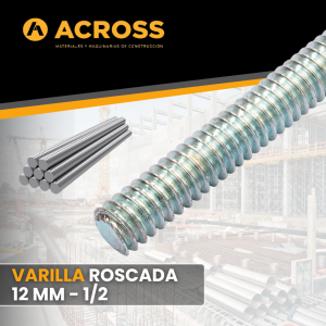 VARILLA ROSCADA 12 MM - 1/2